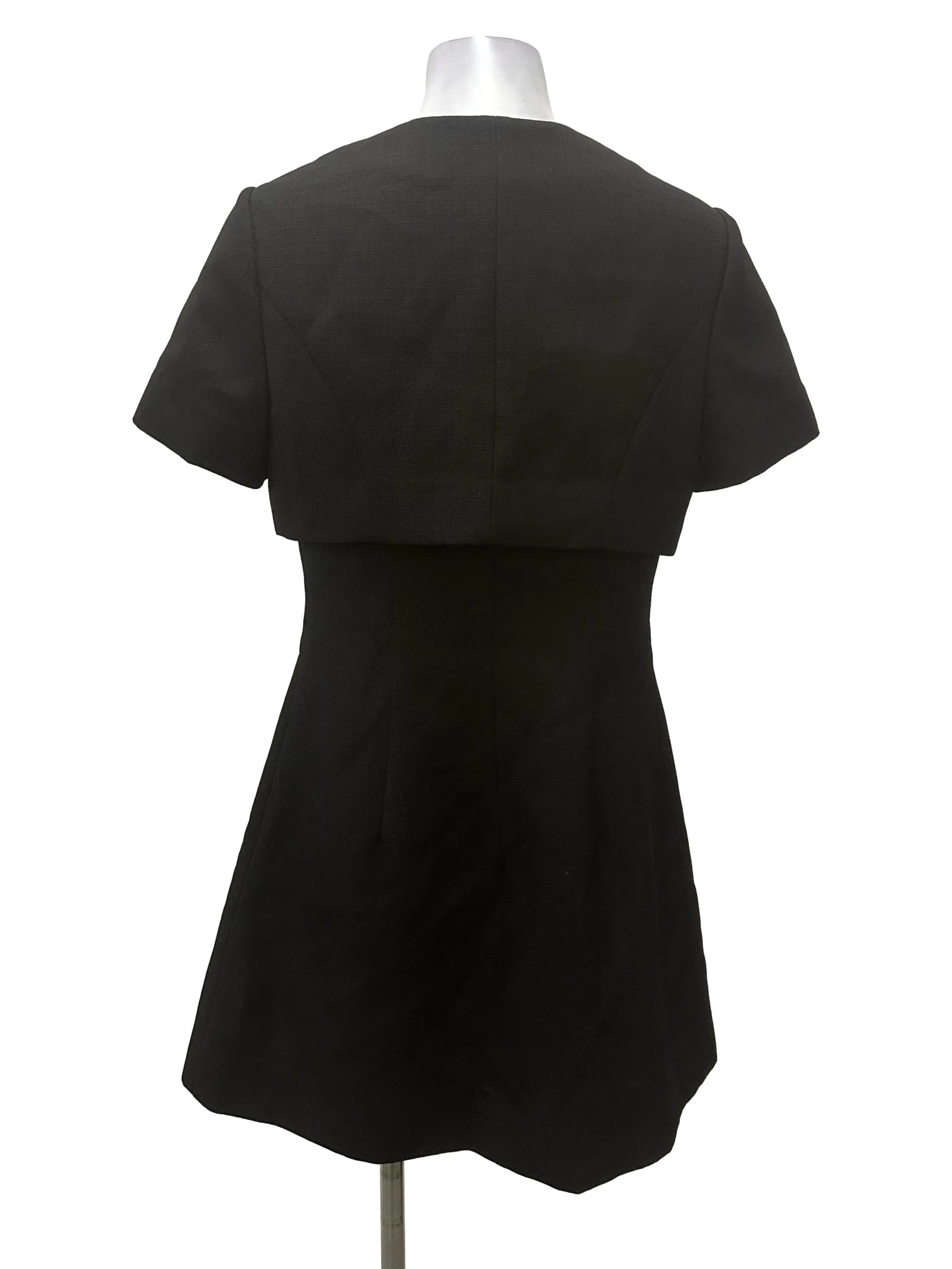 Black Button Down Dress