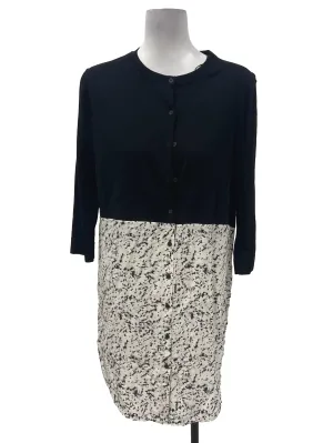 Black Button Dress
