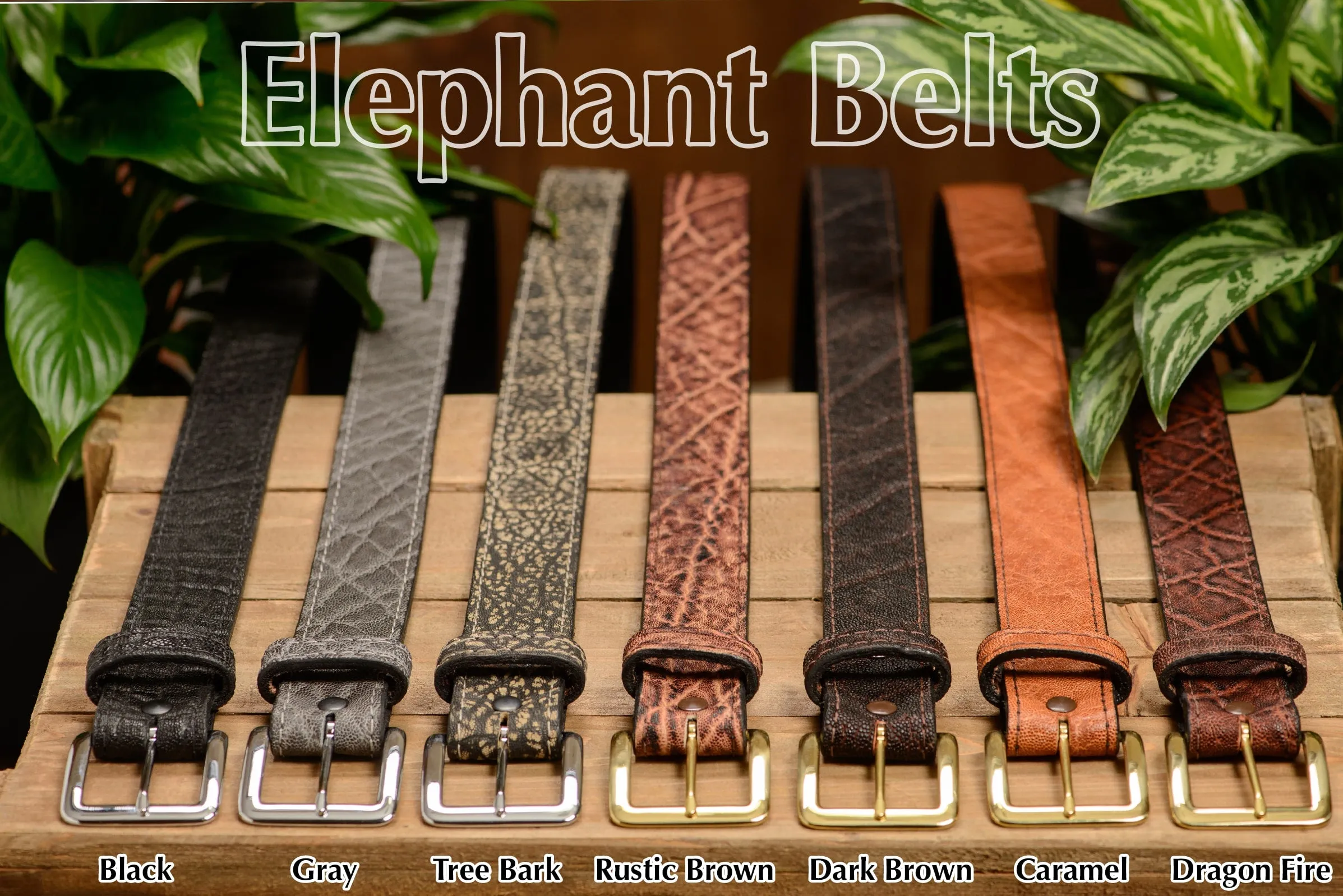 Black Elephant Money Belt With 25" Zipper