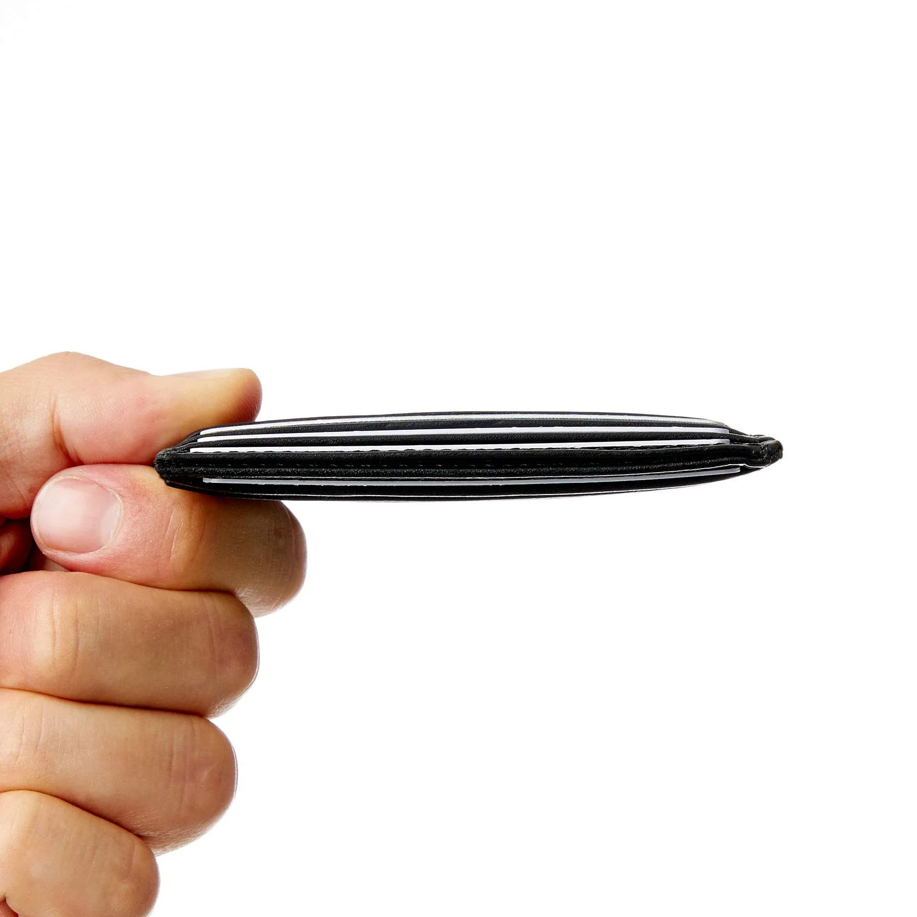 Black Epi Leather Card Holder