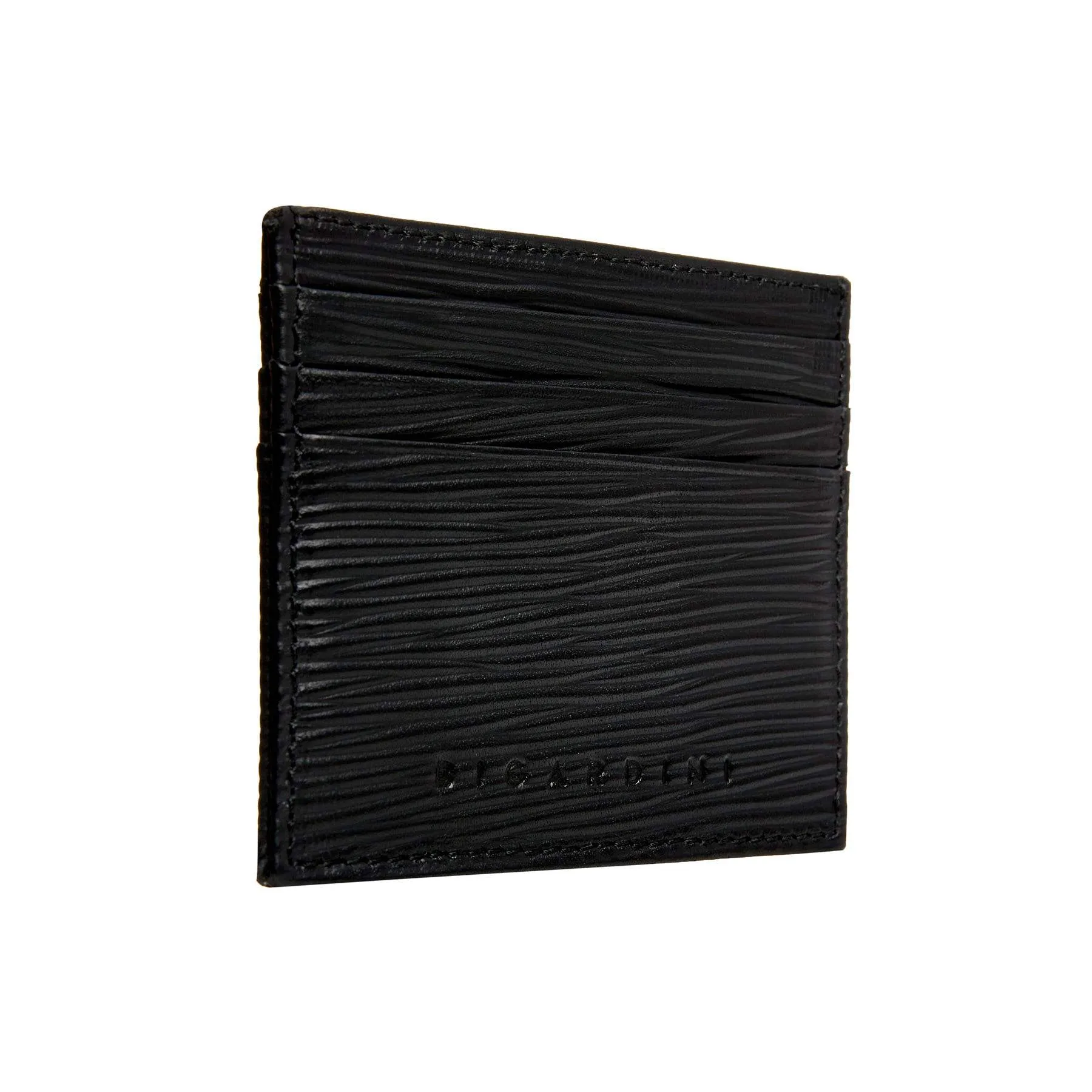 Black Epi Leather Card Holder
