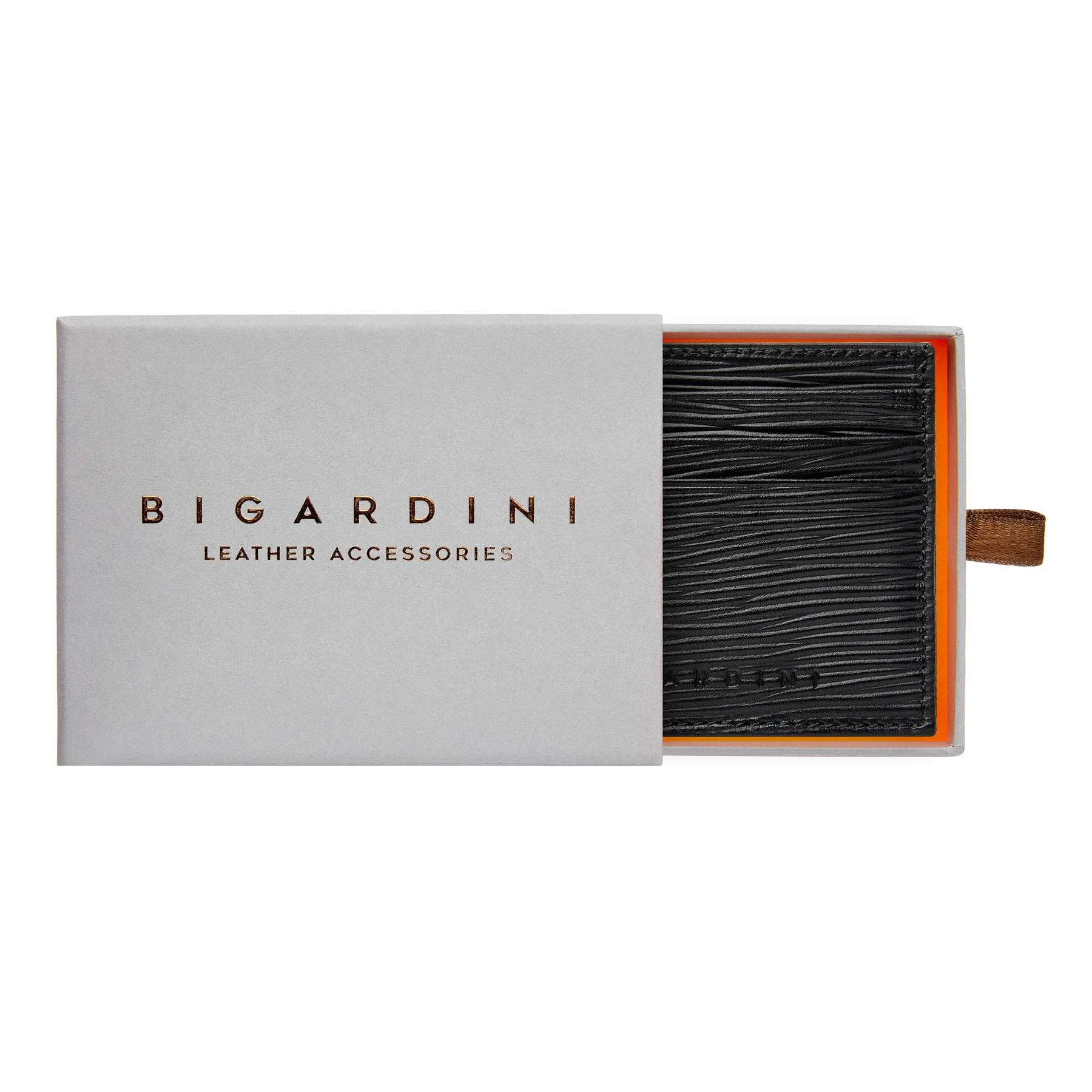 Black Epi Leather Card Holder