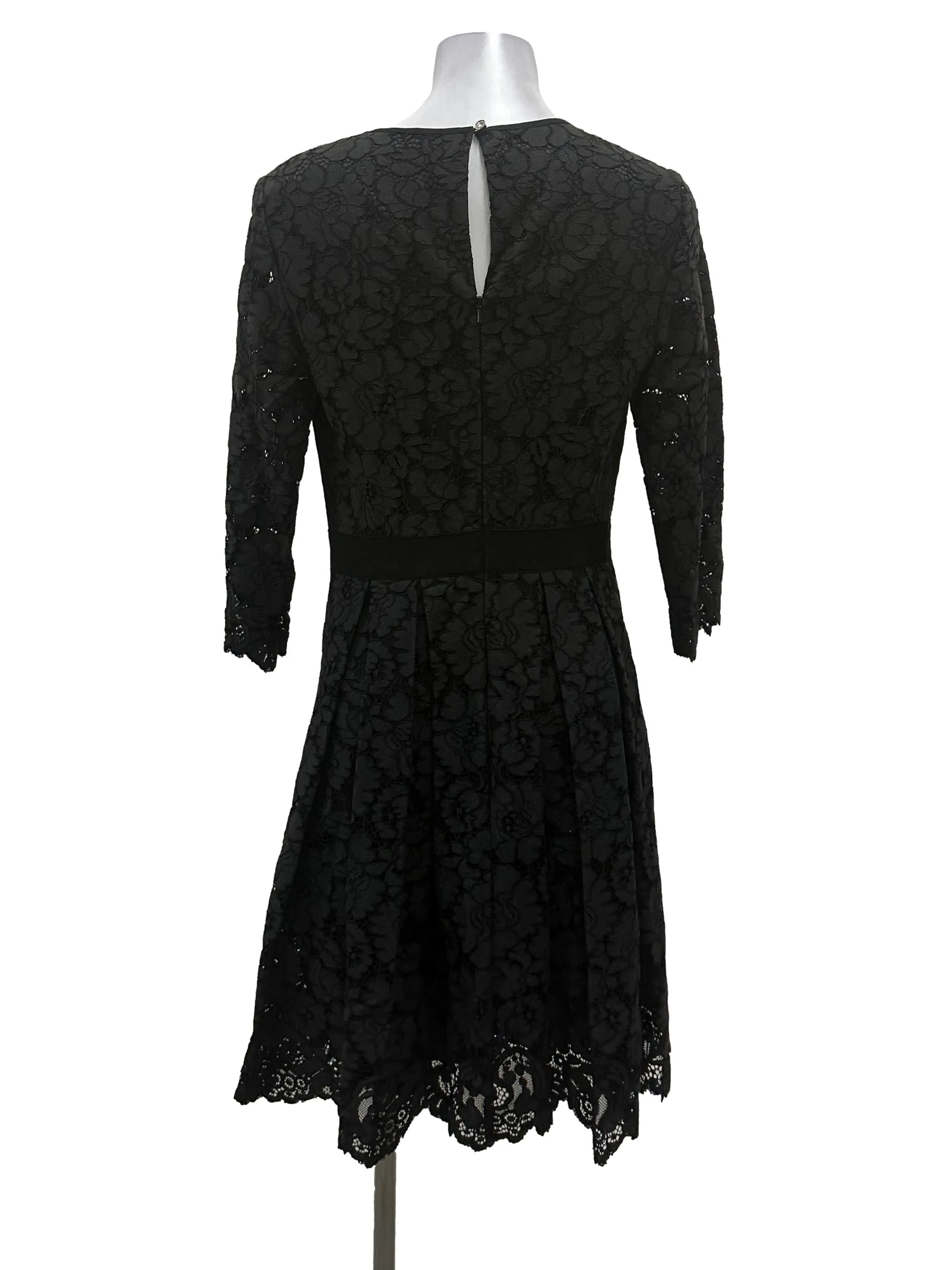 Black Floral Dress