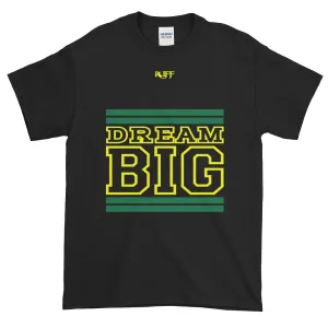 Black Green and Yellow Short-Sleeve T-Shirt