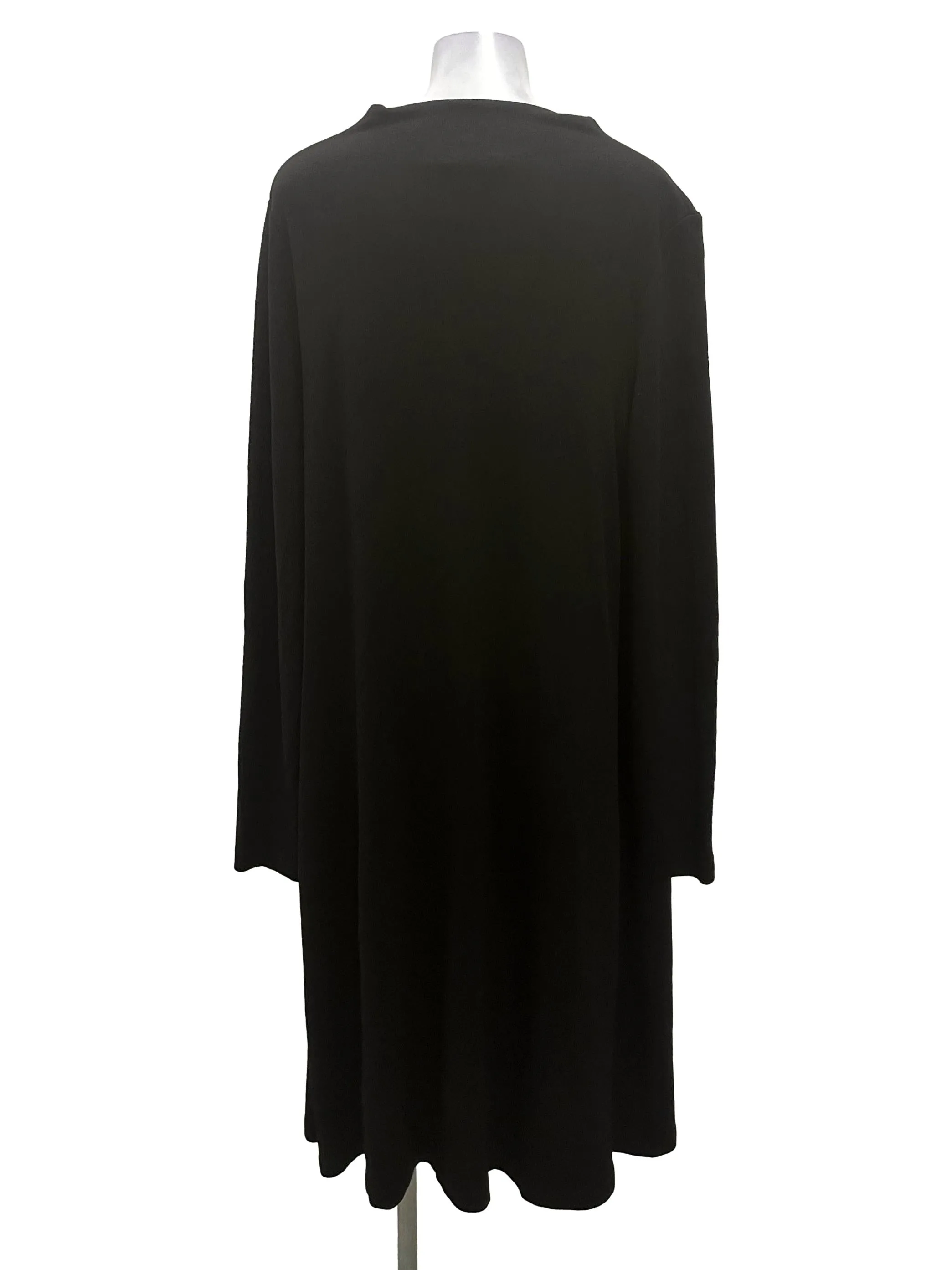Black High Neck Dress