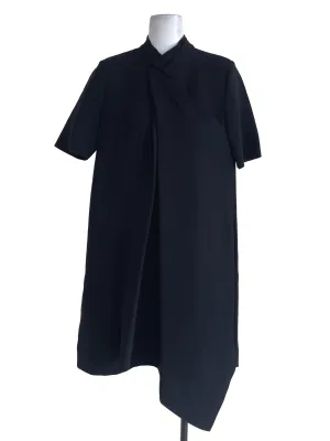 Black High Neck Dress