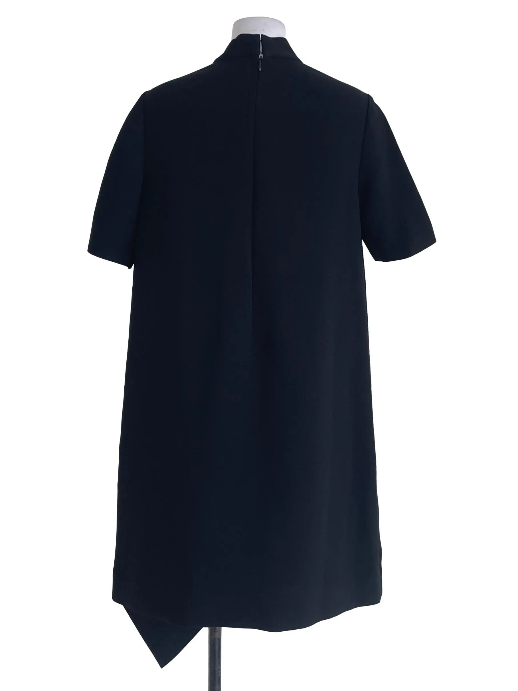 Black High Neck Dress