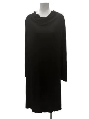 Black High Neck Dress