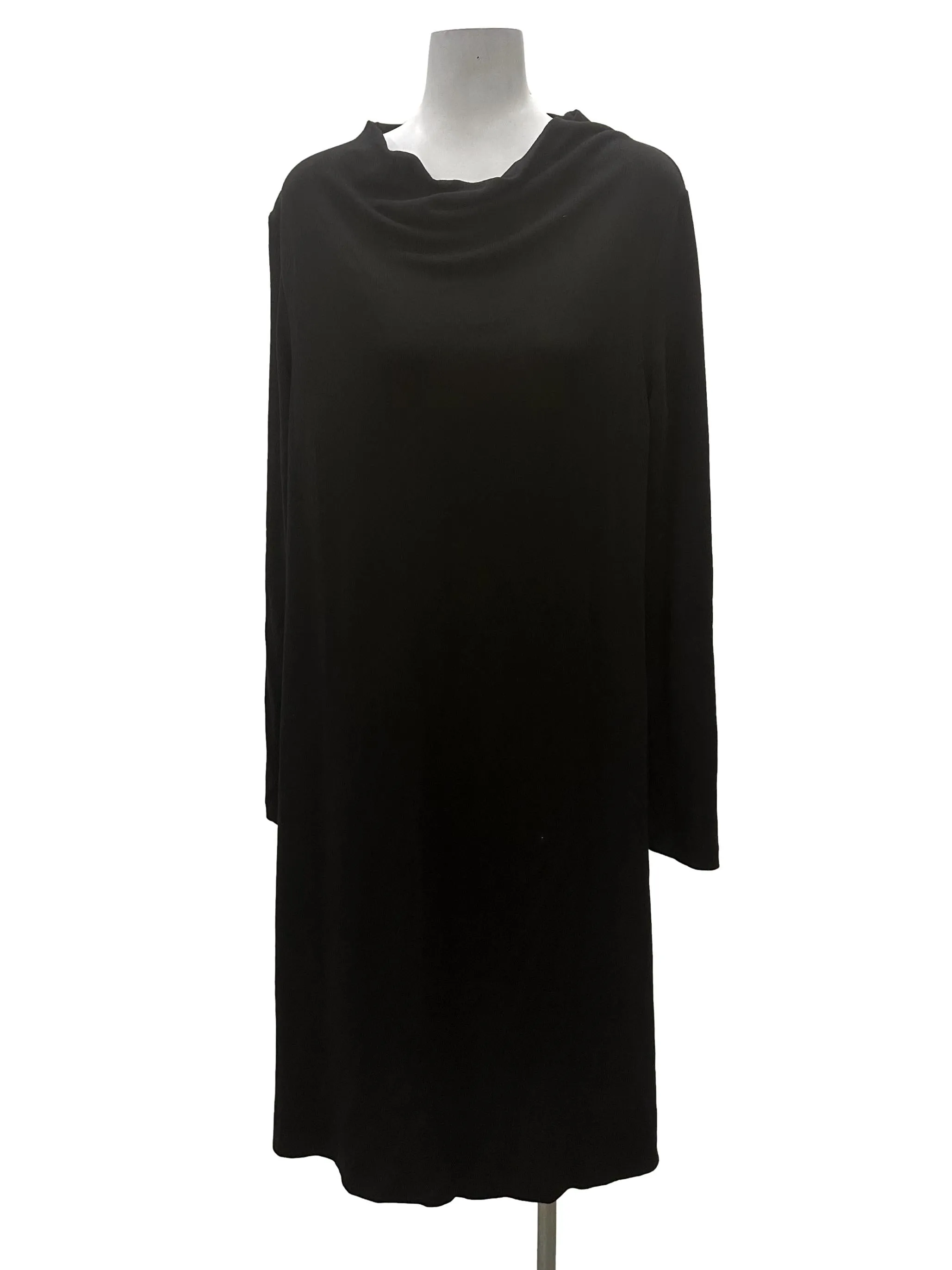 Black High Neck Dress