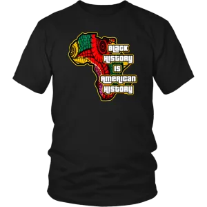 Black History is American History Africa Shirt