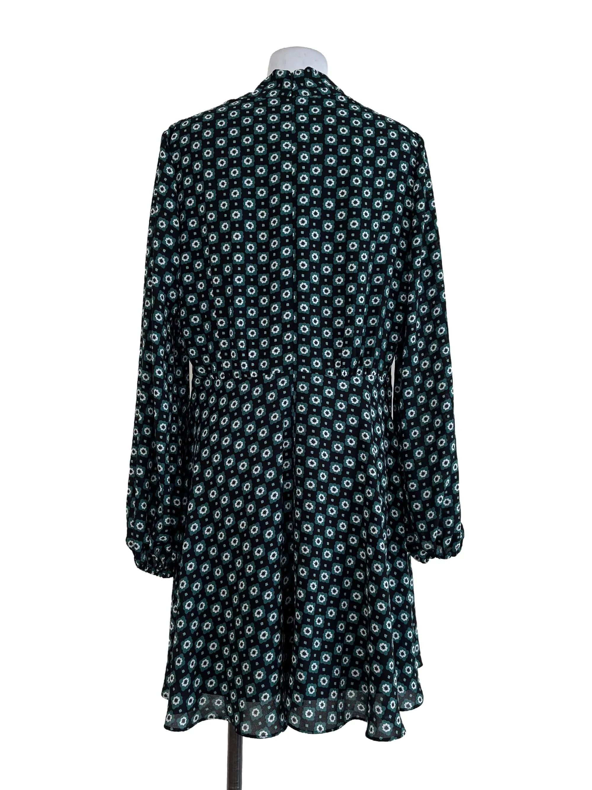 Black Printed Dress