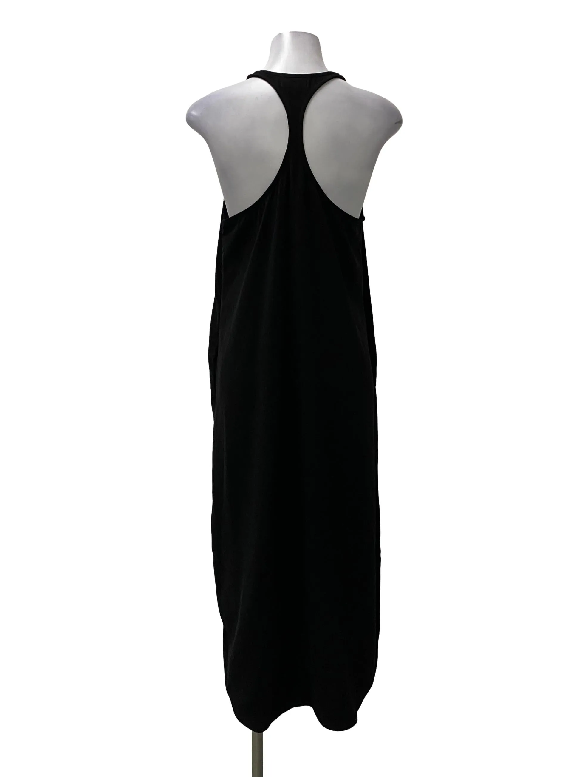Black Round Halter Neck Dress BTV