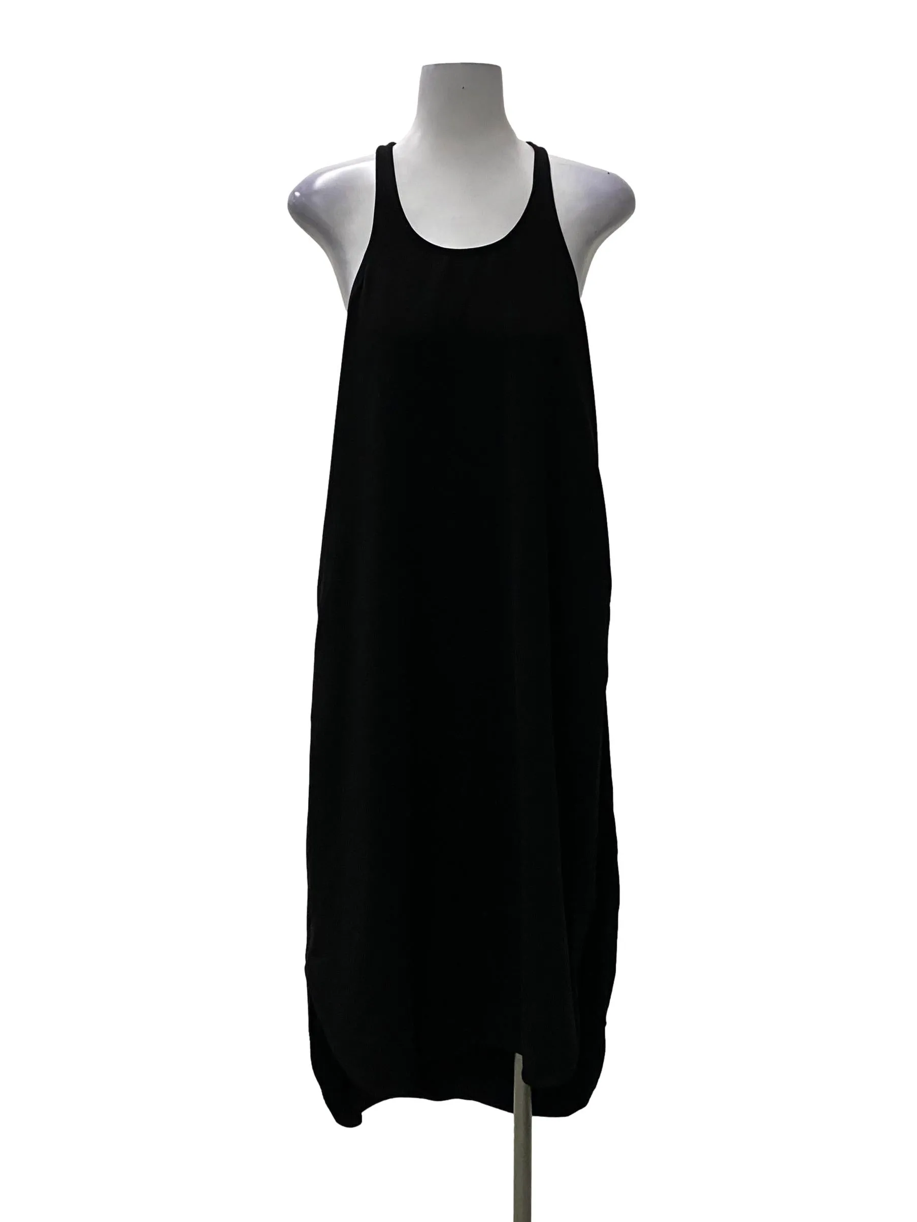 Black Round Halter Neck Dress BTV