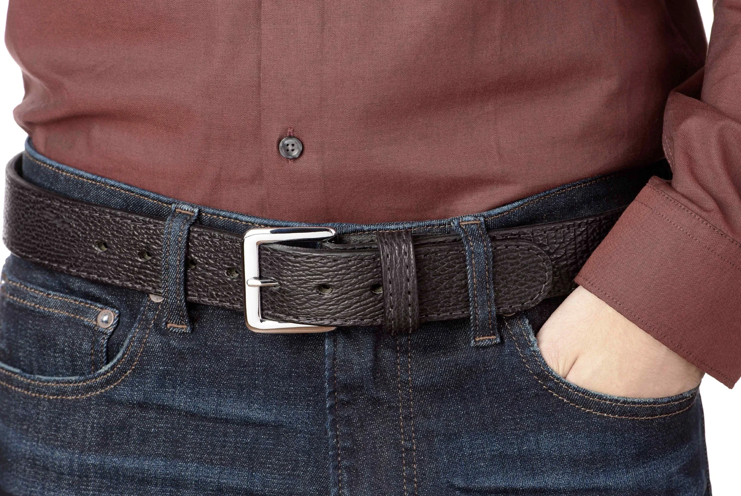 Black Shark Money Belt With 25" Zipper
