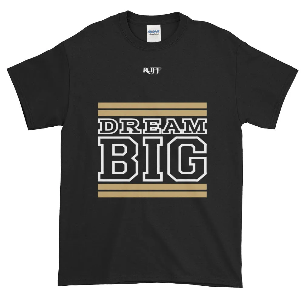 Black Tan and White Short-Sleeve T-Shirt