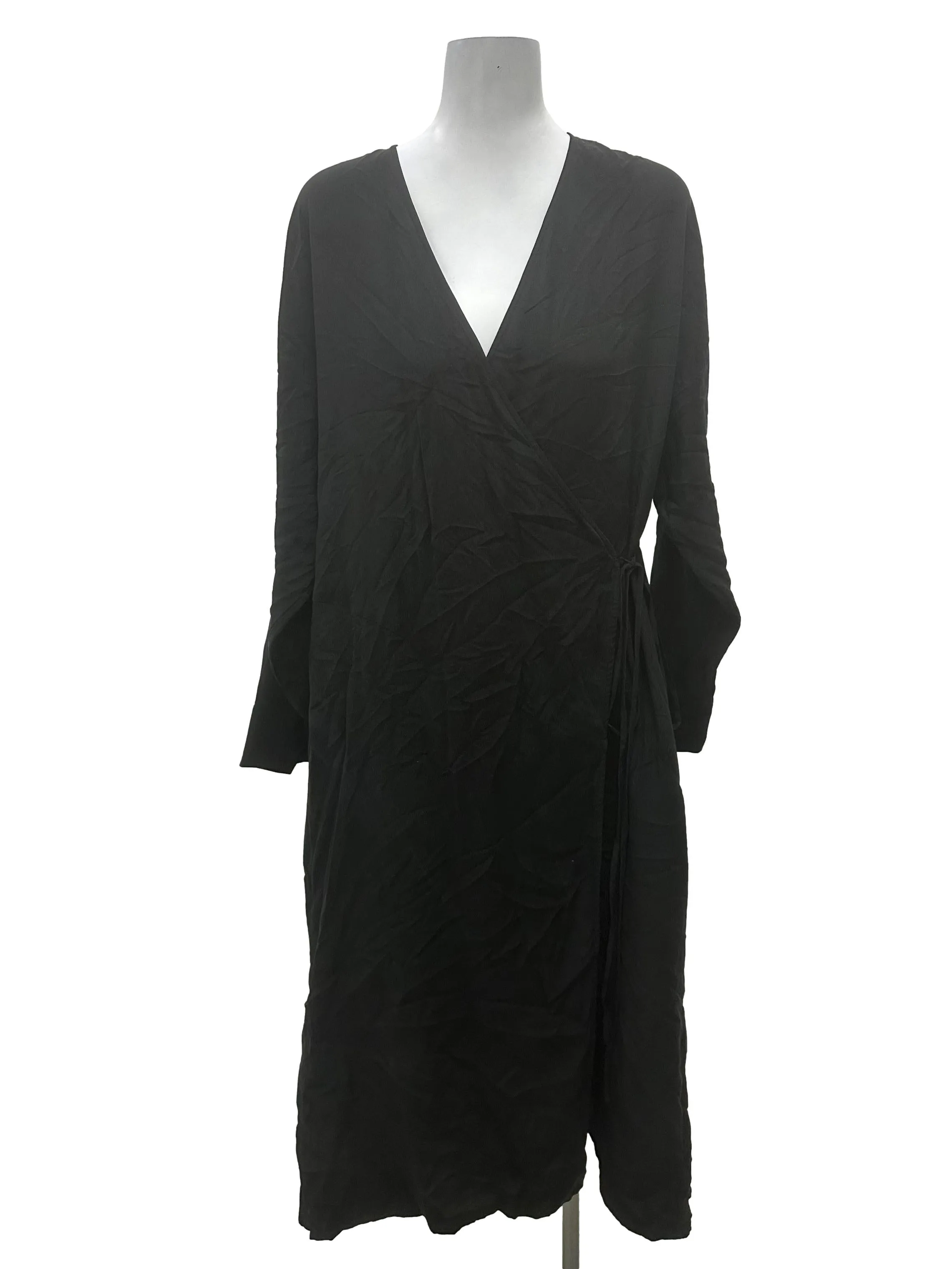 Black Wrap Dress