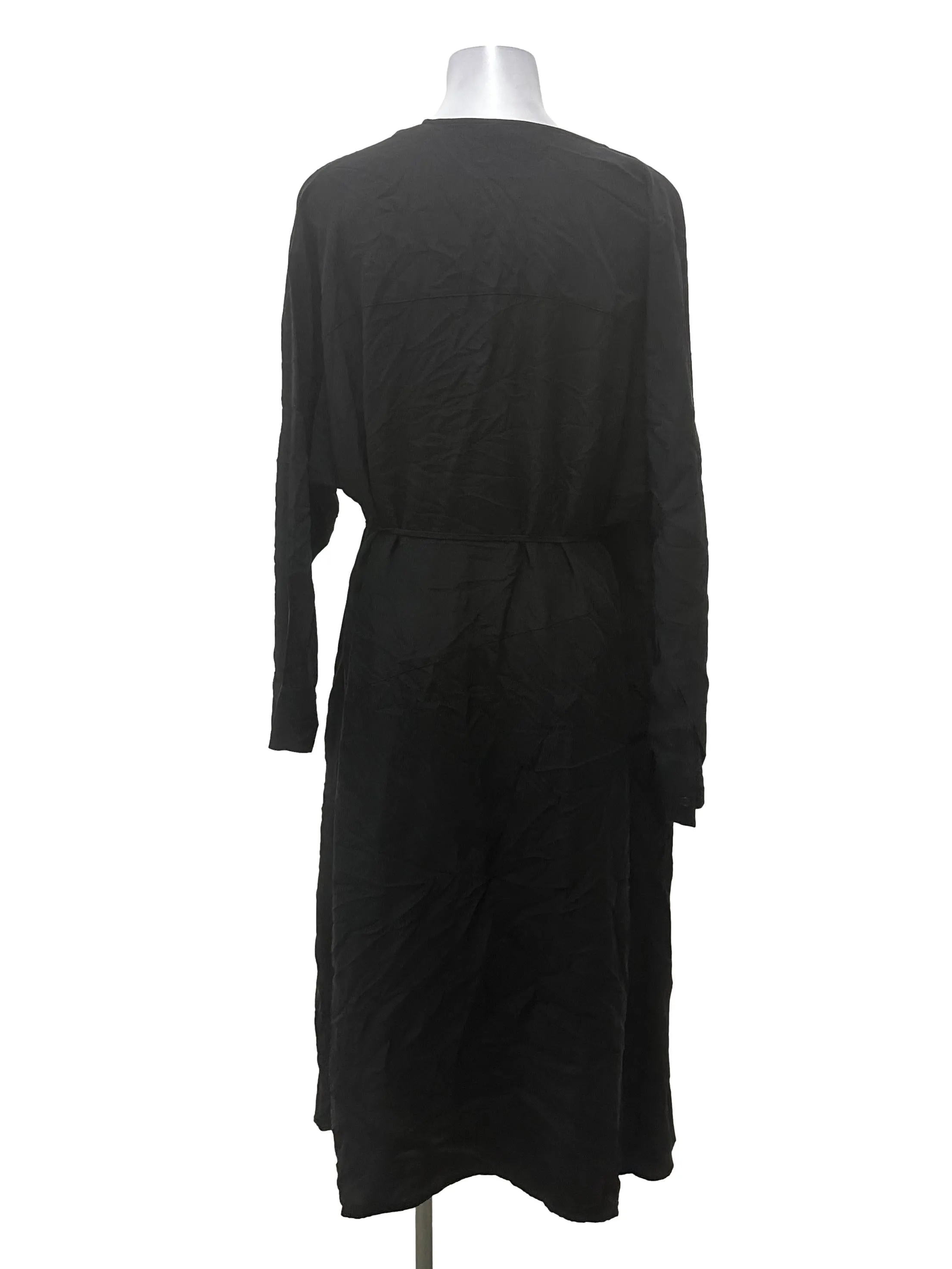 Black Wrap Dress