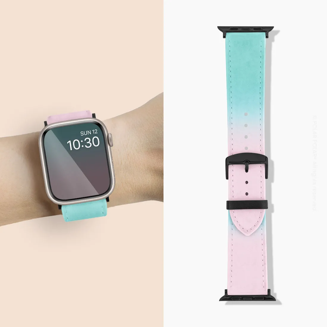 Blue Pink Pastel - Apple Watch Band