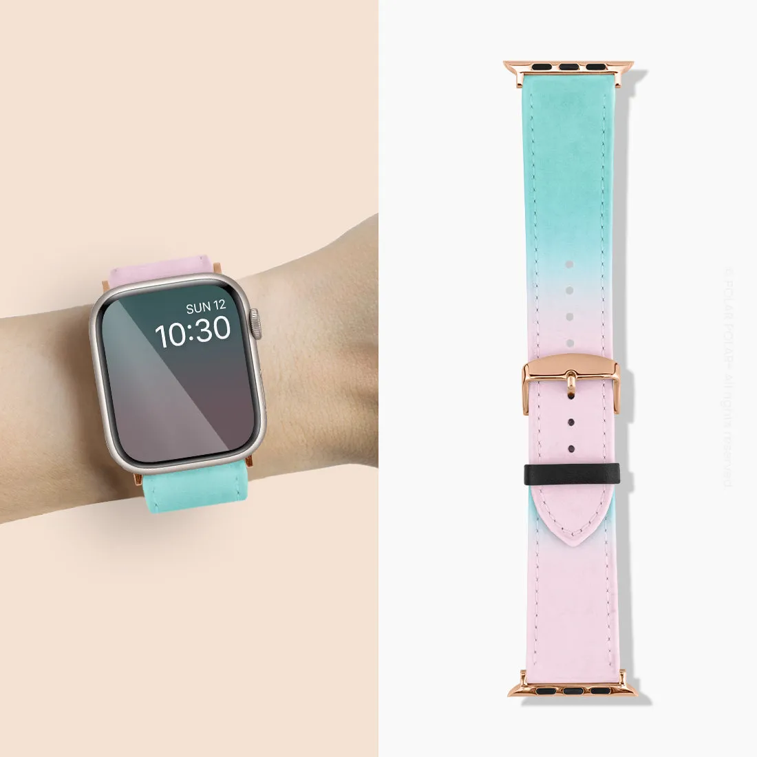 Blue Pink Pastel - Apple Watch Band