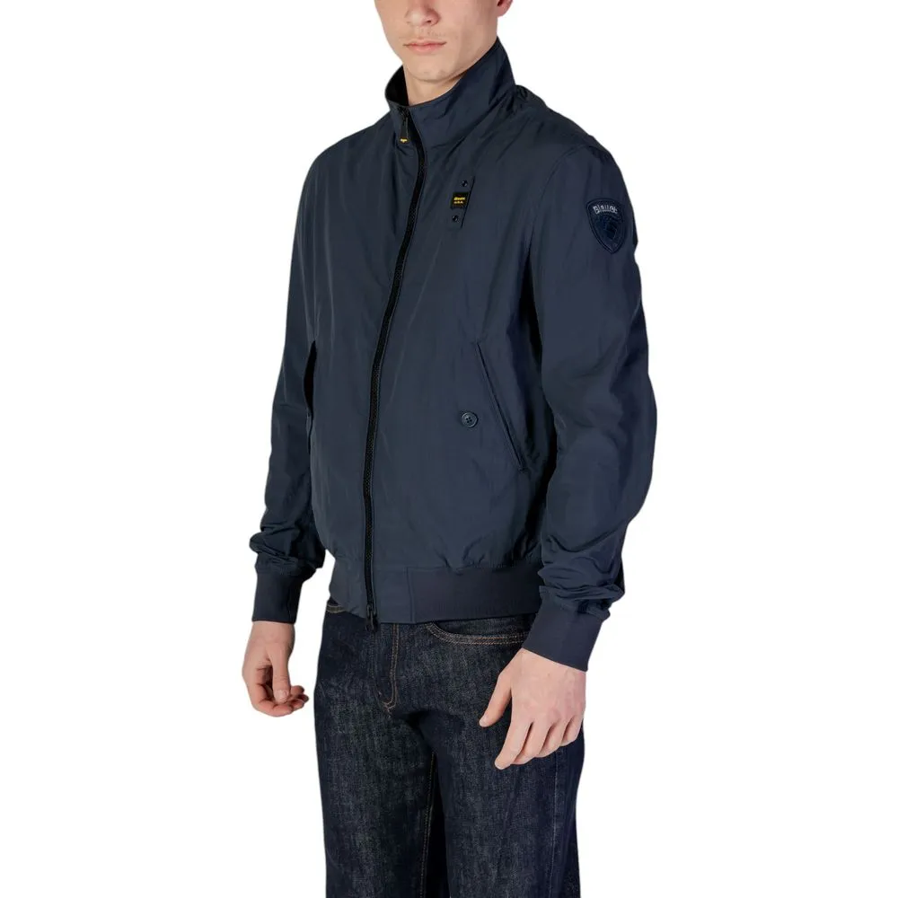Blue Polyamide Jacket