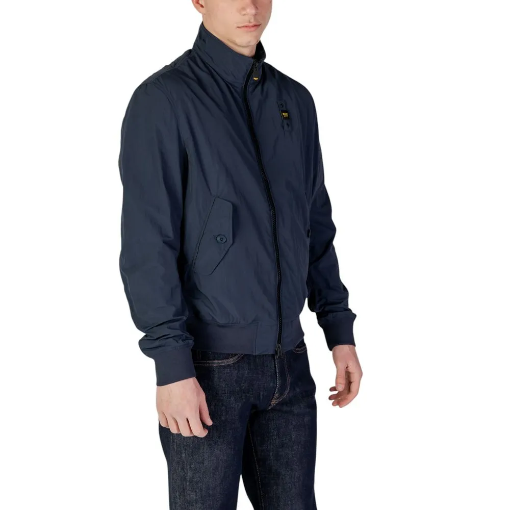 Blue Polyamide Jacket