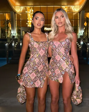 Bonava™ - Amarè Sequin Crystal Dress