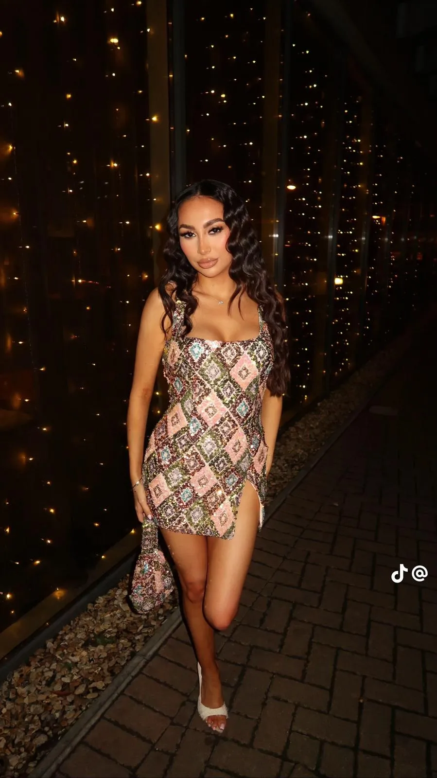 Bonava™ - Amarè Sequin Crystal Dress