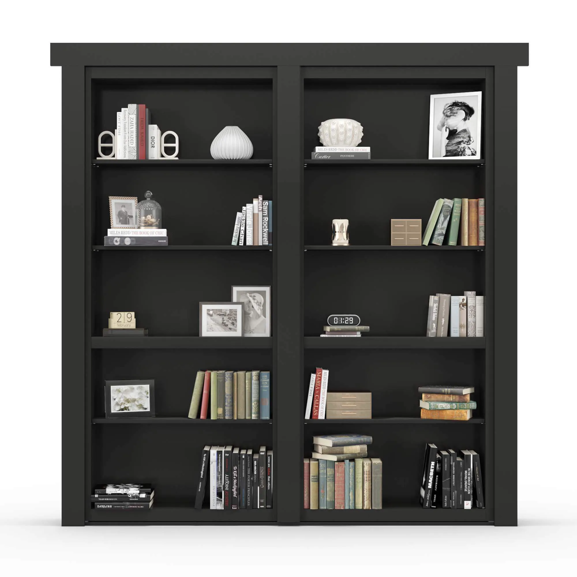Bookcase French Door