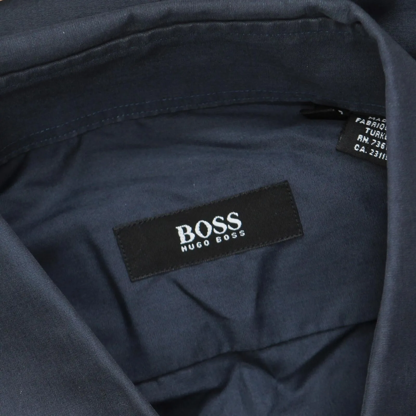 Boss by Hugo Boss Mens No Button Cuff Links French Up Dress Shirt Slate 43 17
