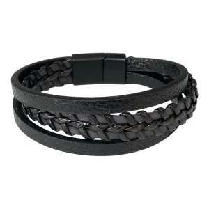 Braided Leather Bracelet 1