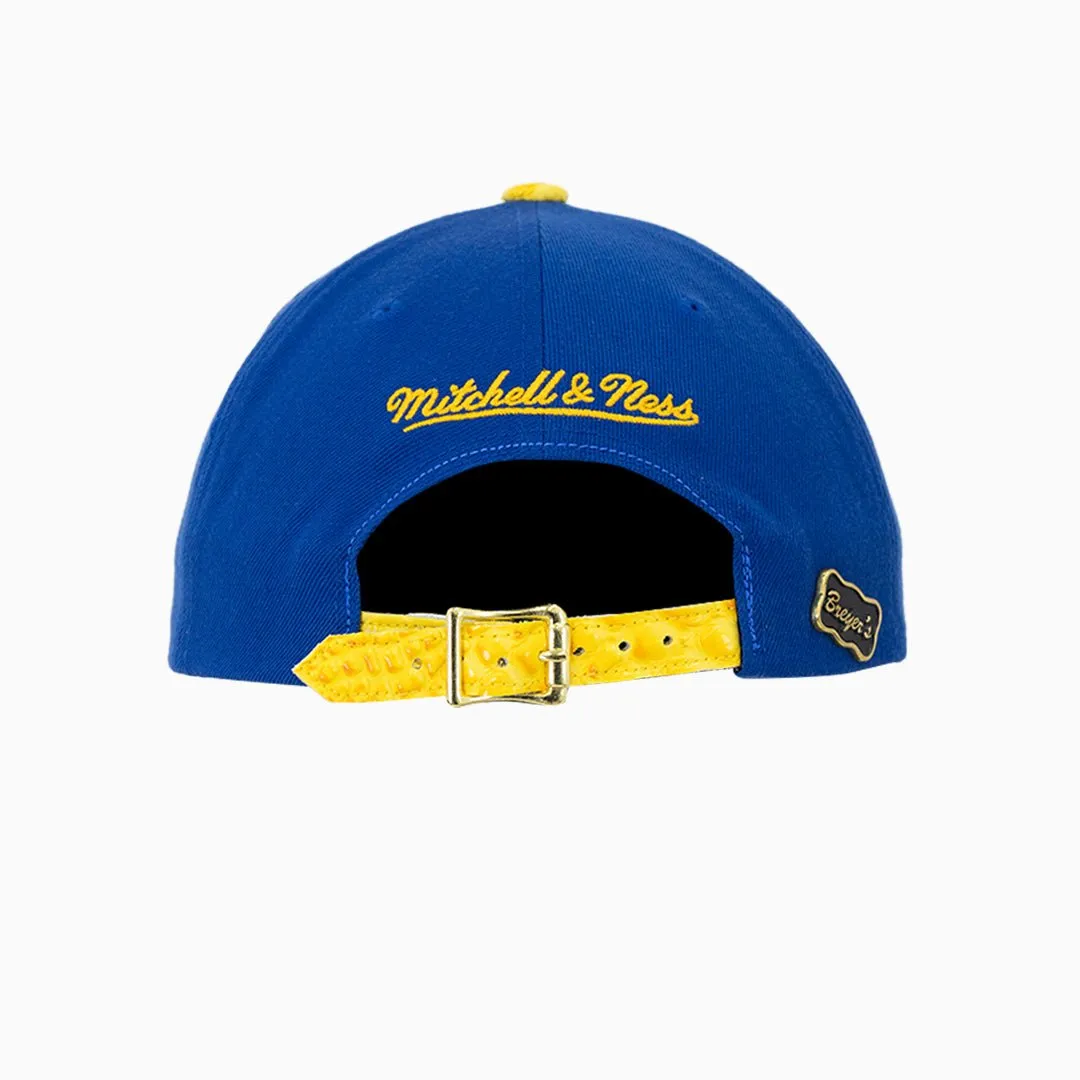 Breyer's Buck 50 Golden State Warriors Hat With Leather Visor