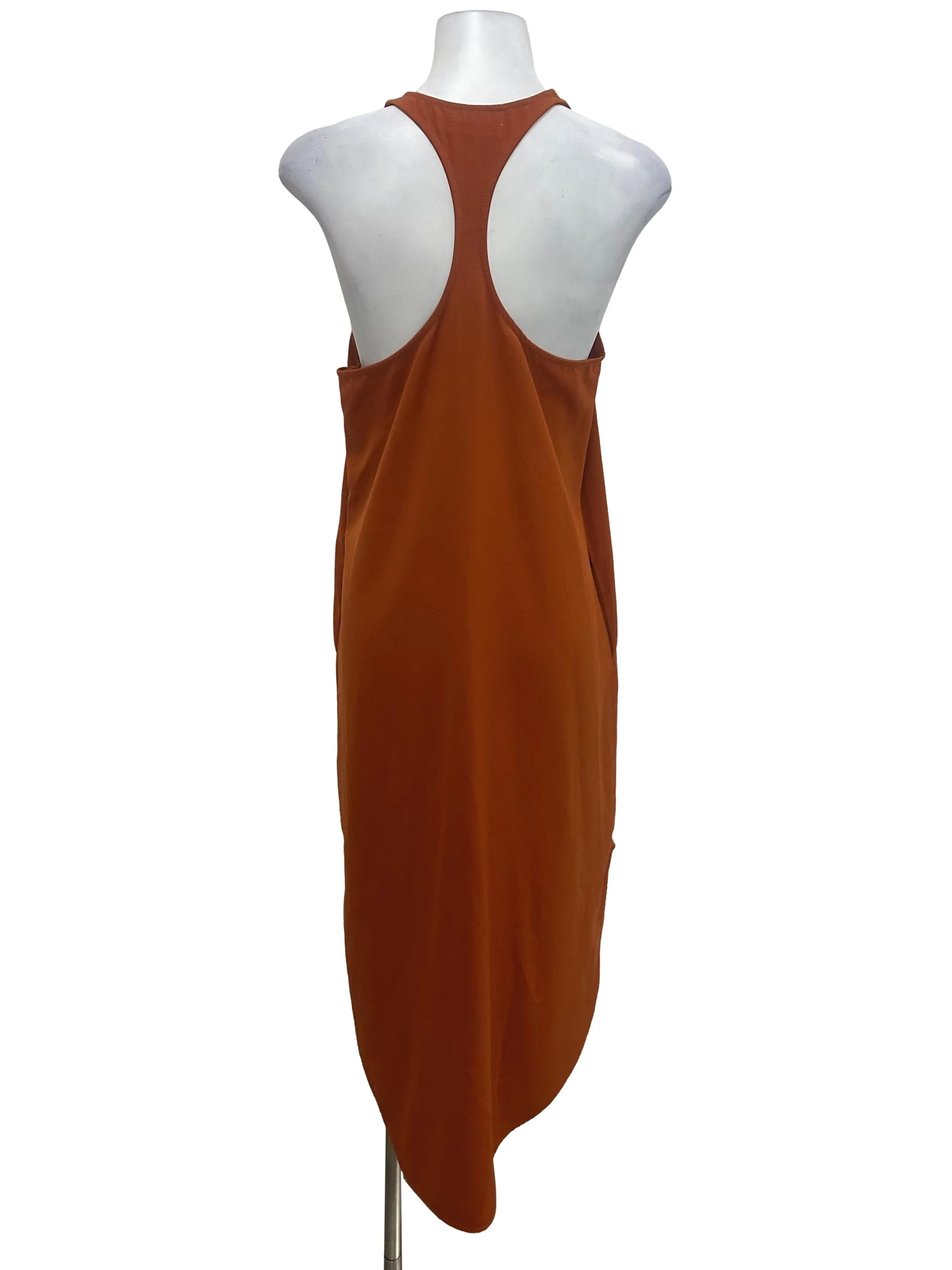 Brick Orange Dress BTV