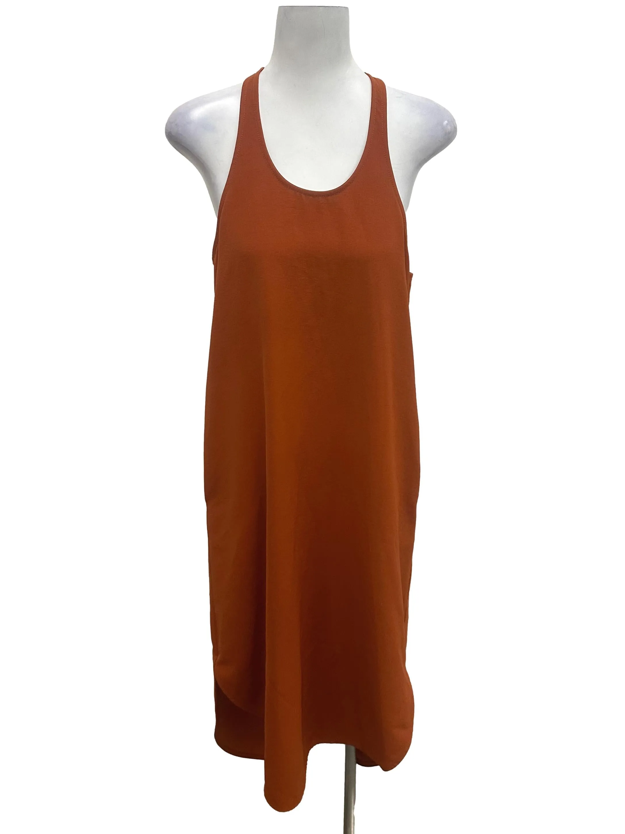 Brick Orange Dress BTV