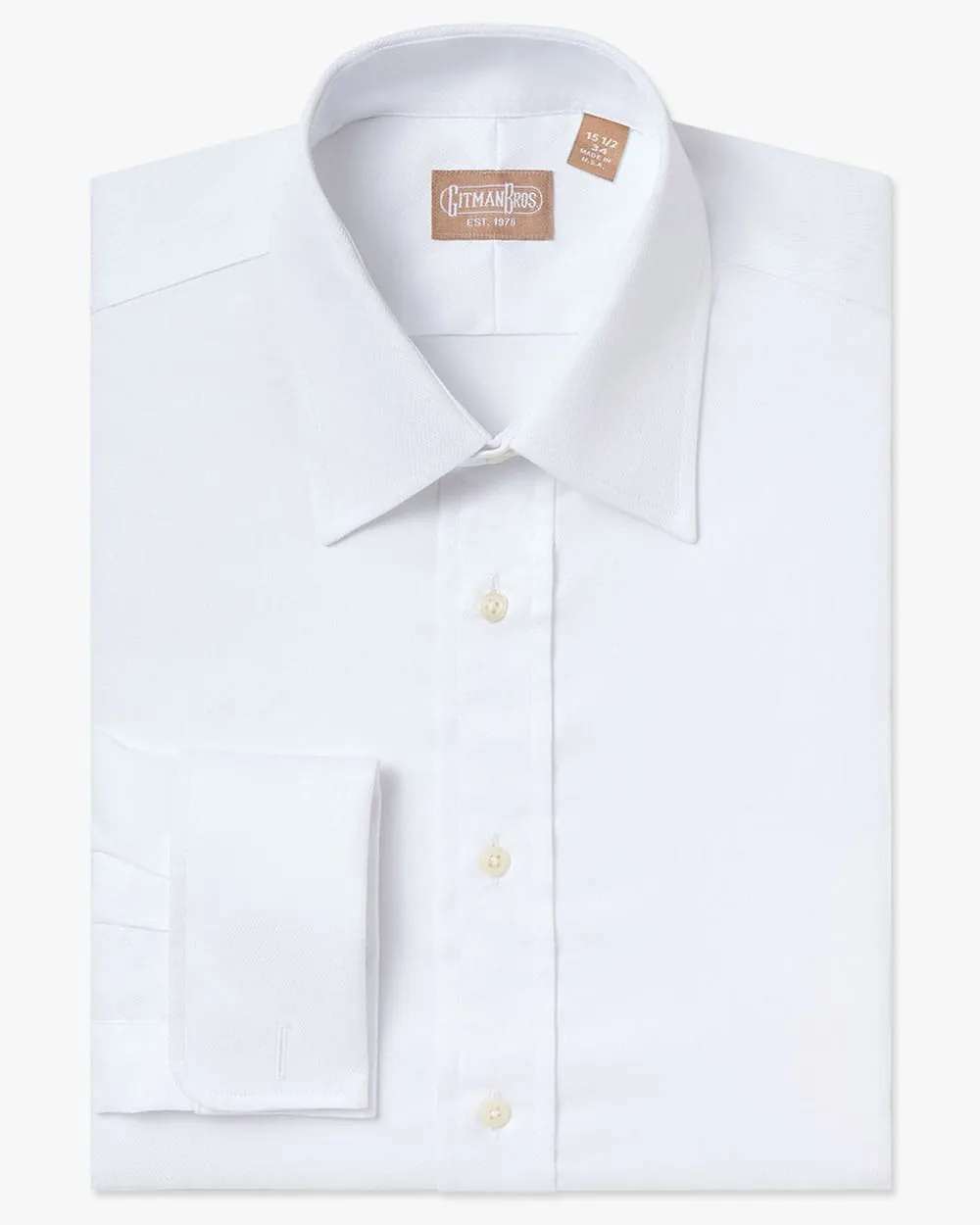 Broadcloth Pique Tuxedo Shirt - Classic