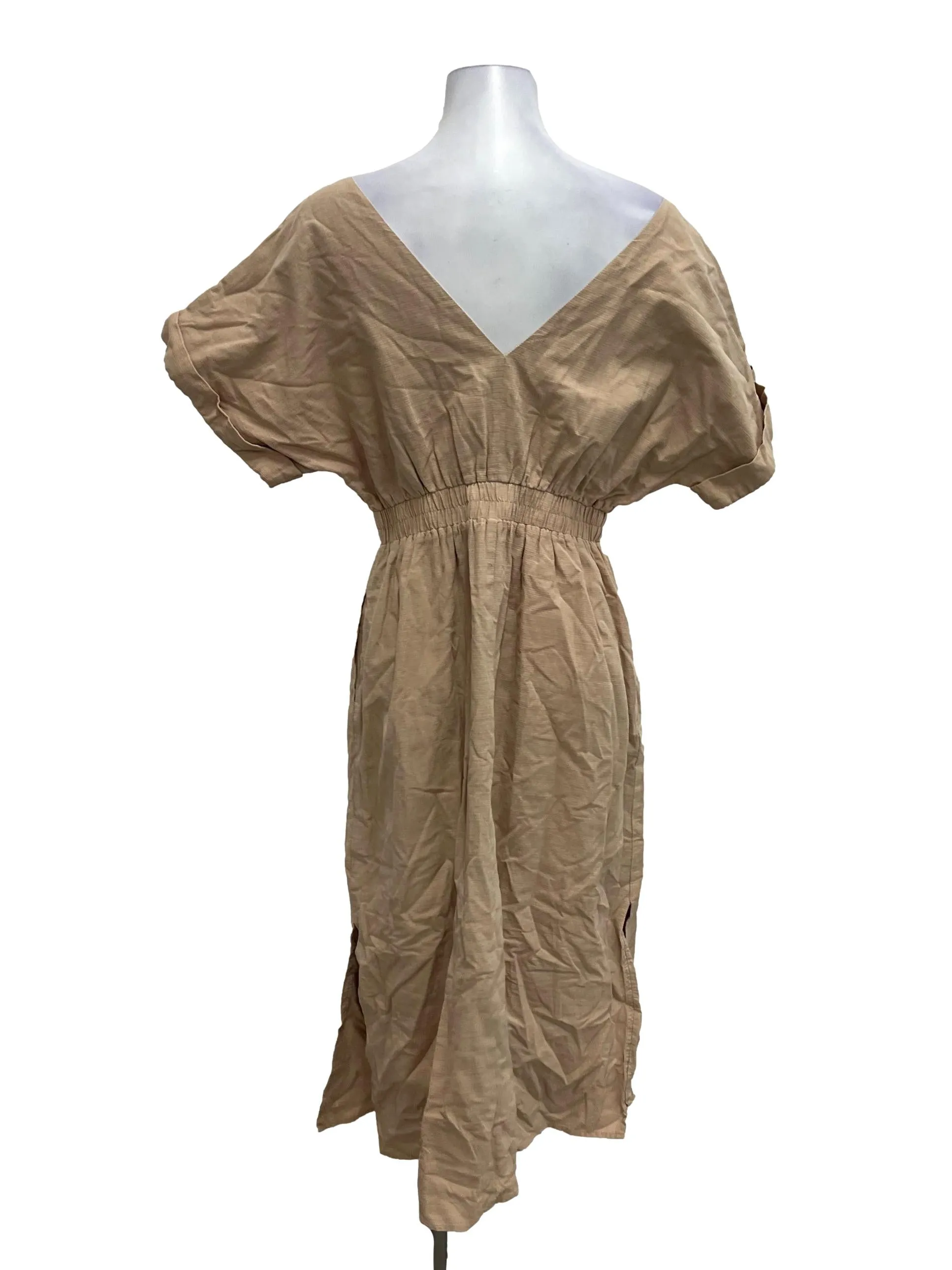 Brown Dropwaist Dress OSN