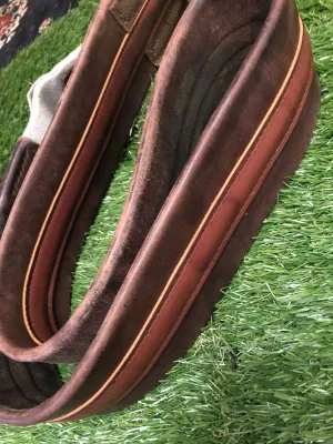 Brown leather girth 56” FREE POSTAGE