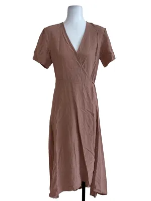 Brown Plain Dress