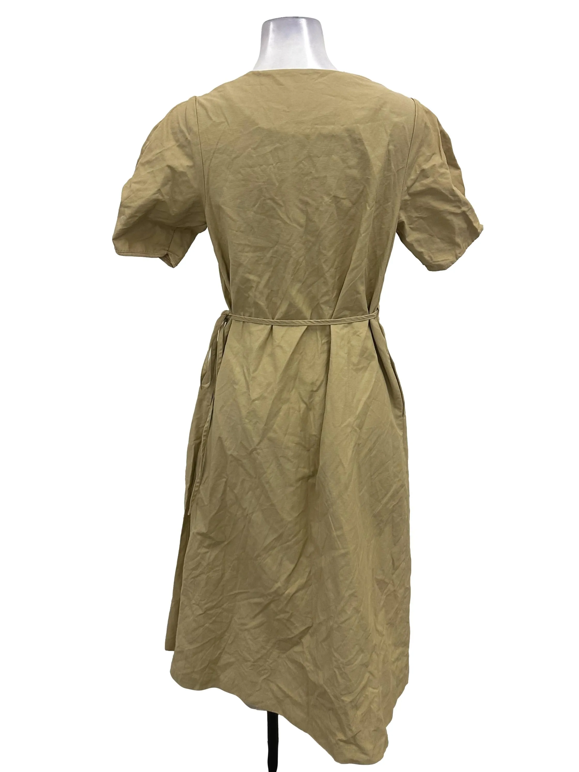 Brown Wrap Dress OSN