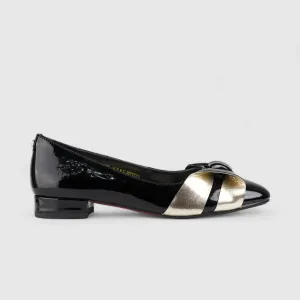 Bulbul Leather Pump Black LAR6002