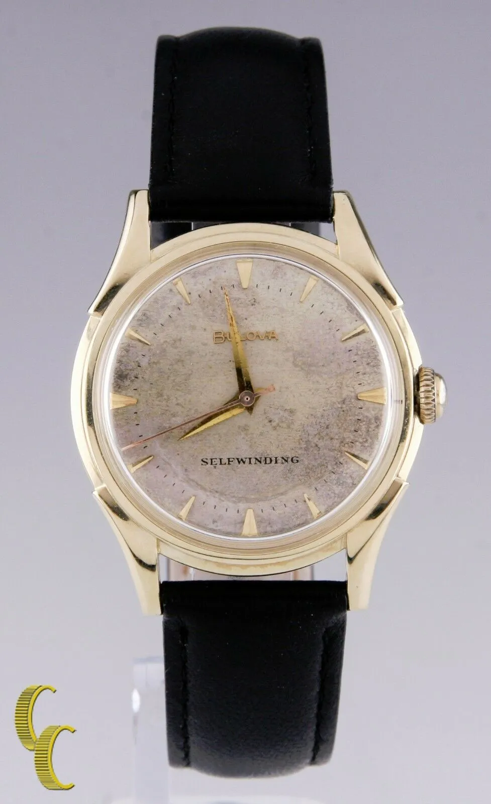 Bulova 14k Yellow Gold Vintage 1956 Self Winding (Automatic) Men's Watch