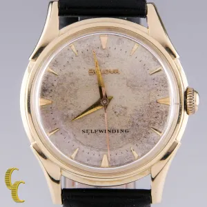 Bulova 14k Yellow Gold Vintage 1956 Self Winding (Automatic) Men's Watch