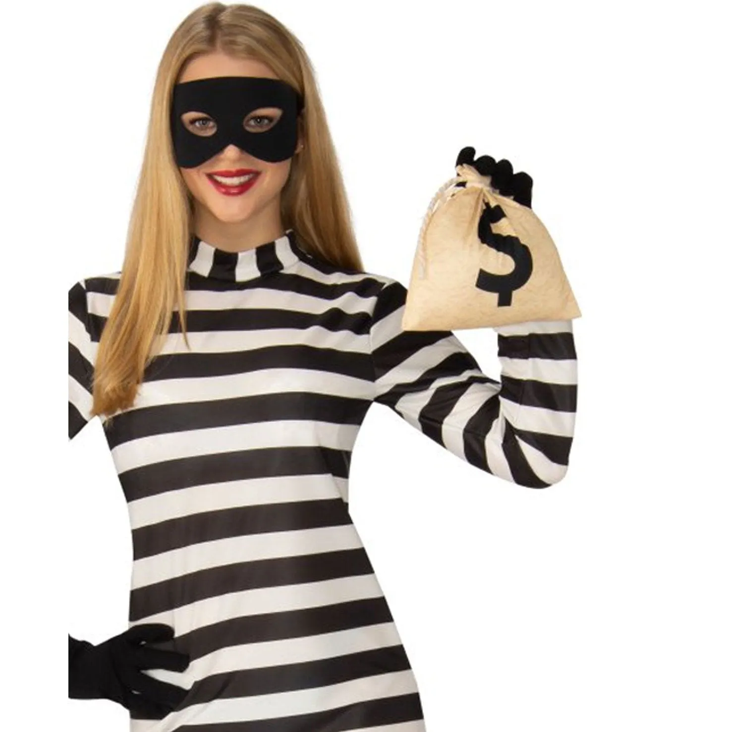 BURGLAR MISSY COSTUME, ADULT