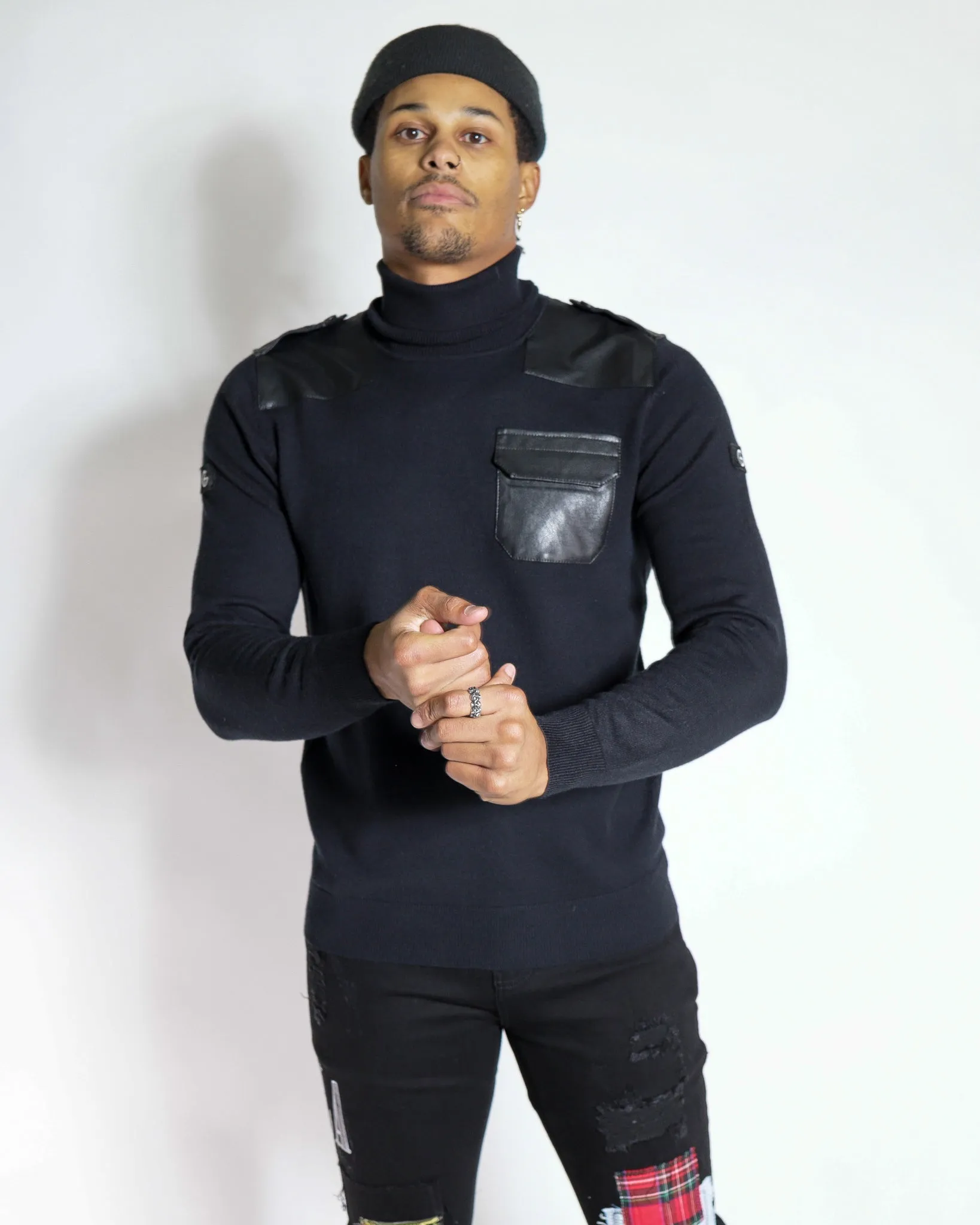 Burke Turtleneck - Black