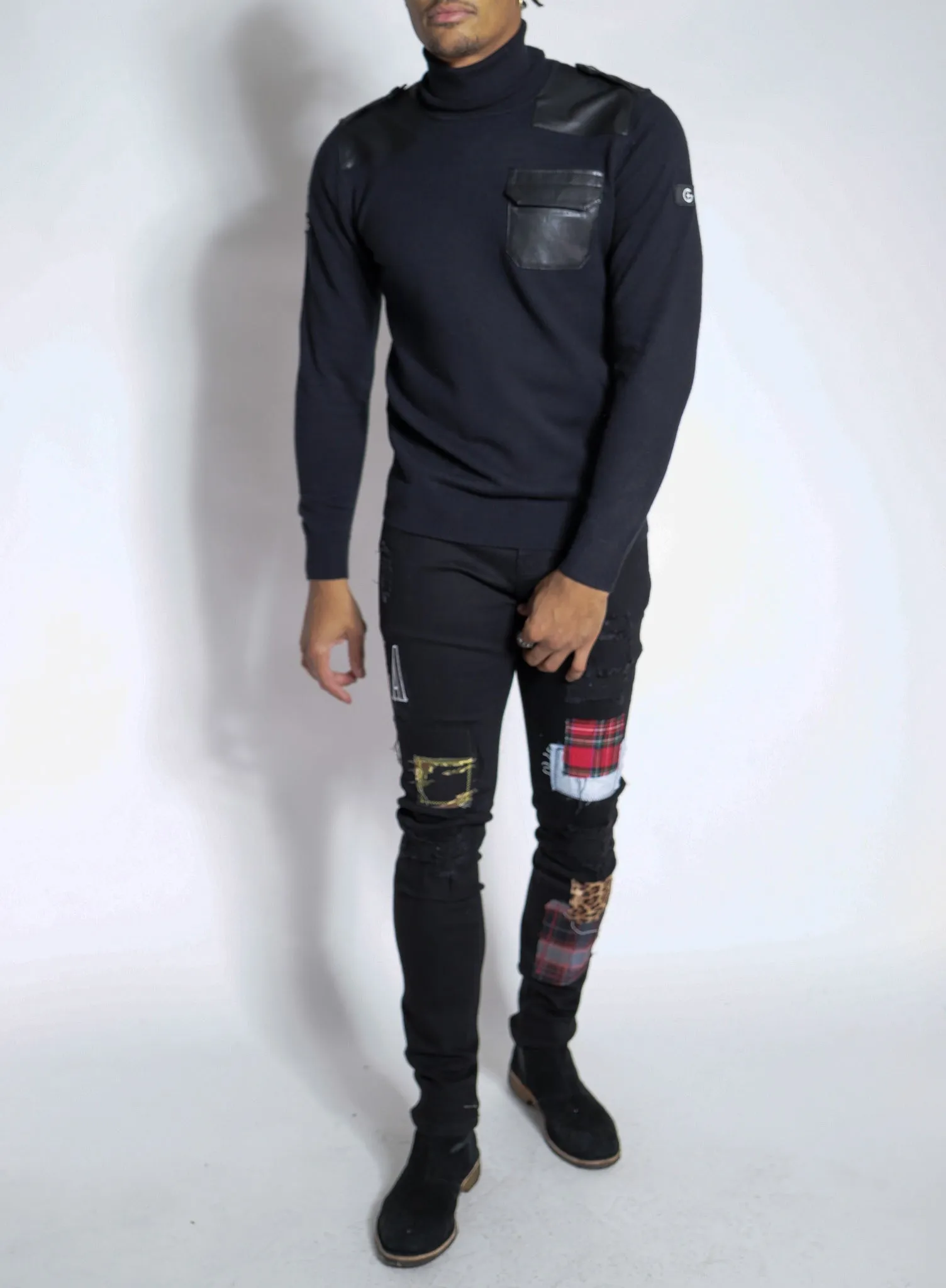 Burke Turtleneck - Black
