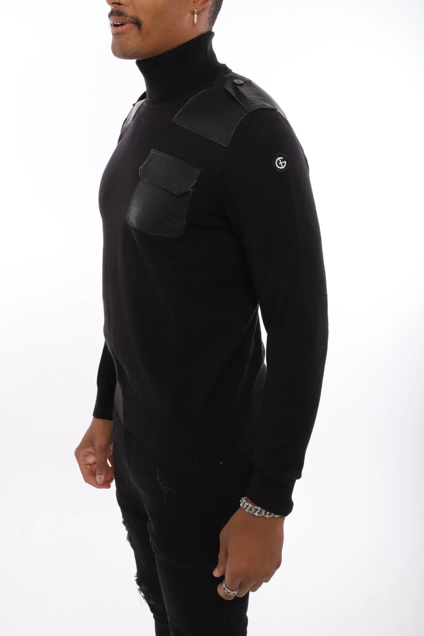 Burke Turtleneck - Black