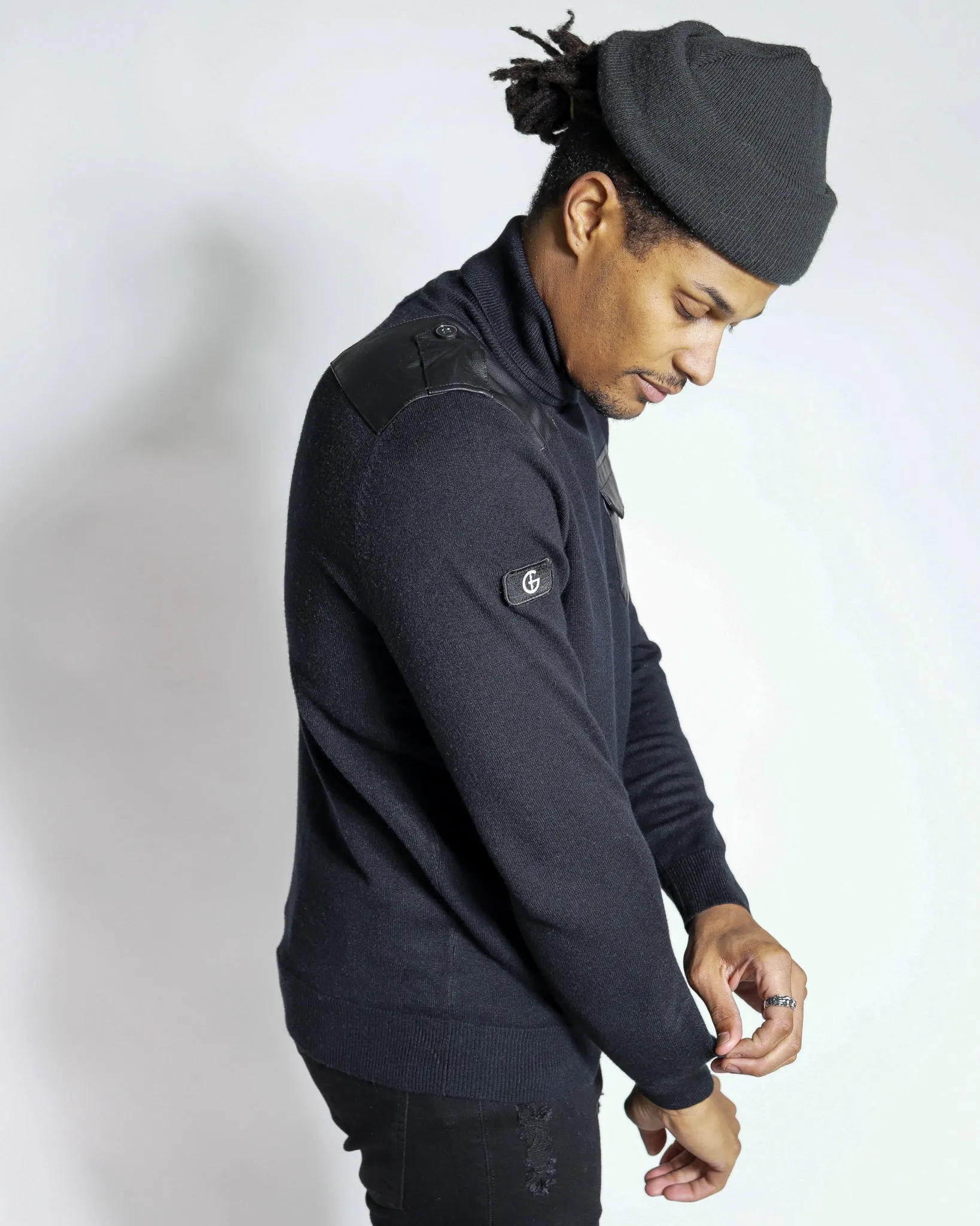 Burke Turtleneck - Black