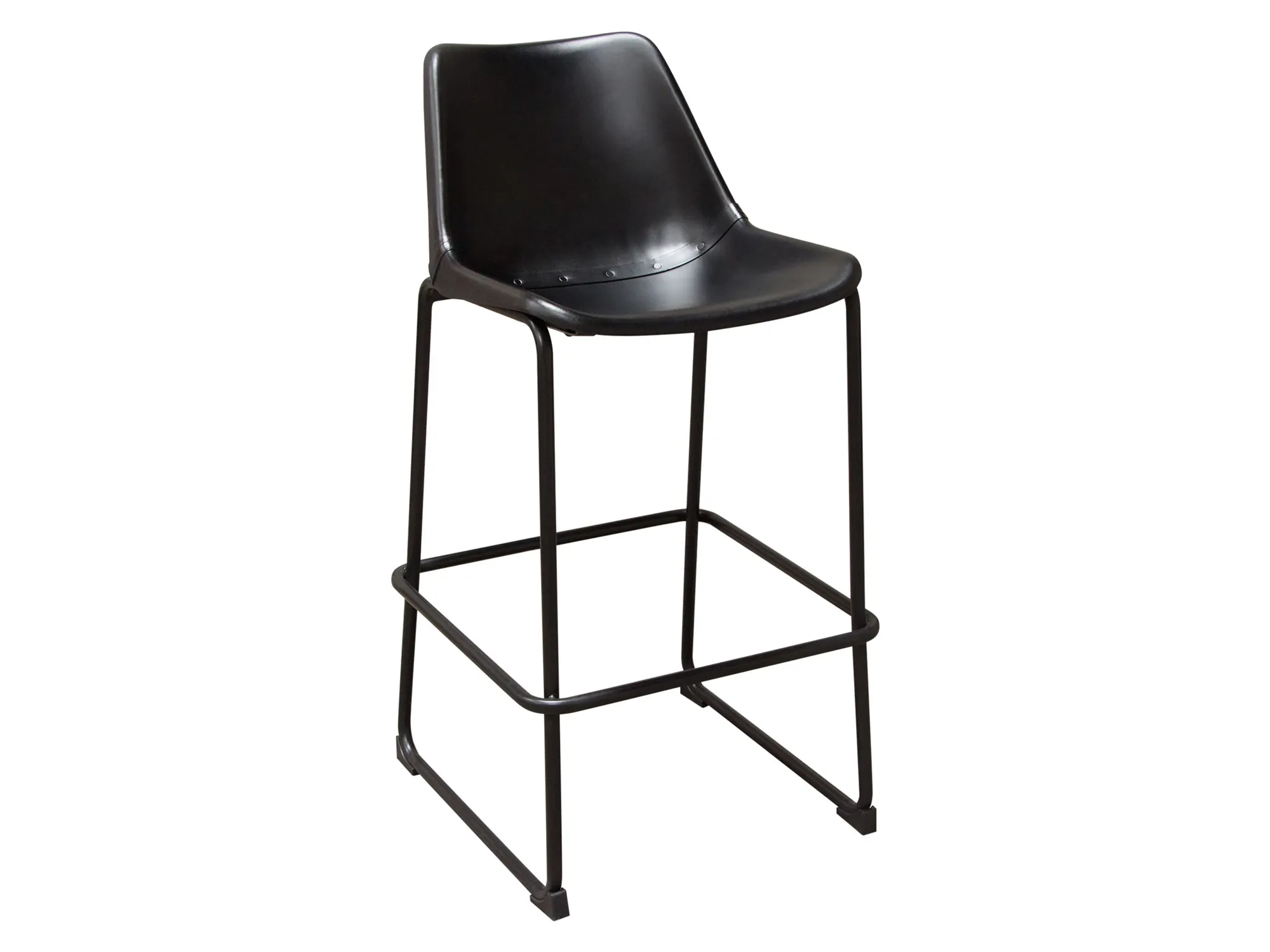 CALVIN BARSTOOL - BLACK