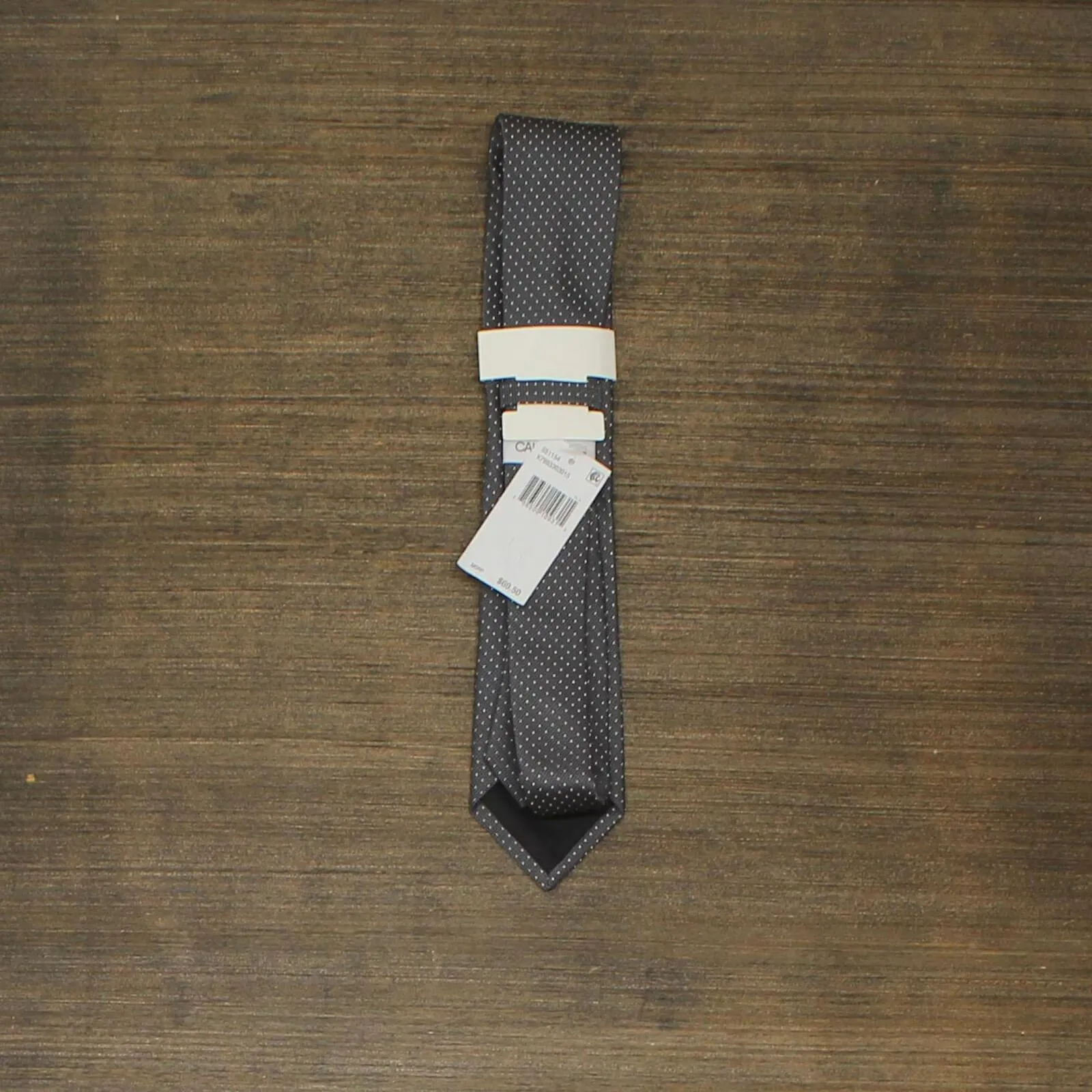 Calvin Klein Men's Slim Textured Dobby Dot Tie K7993303