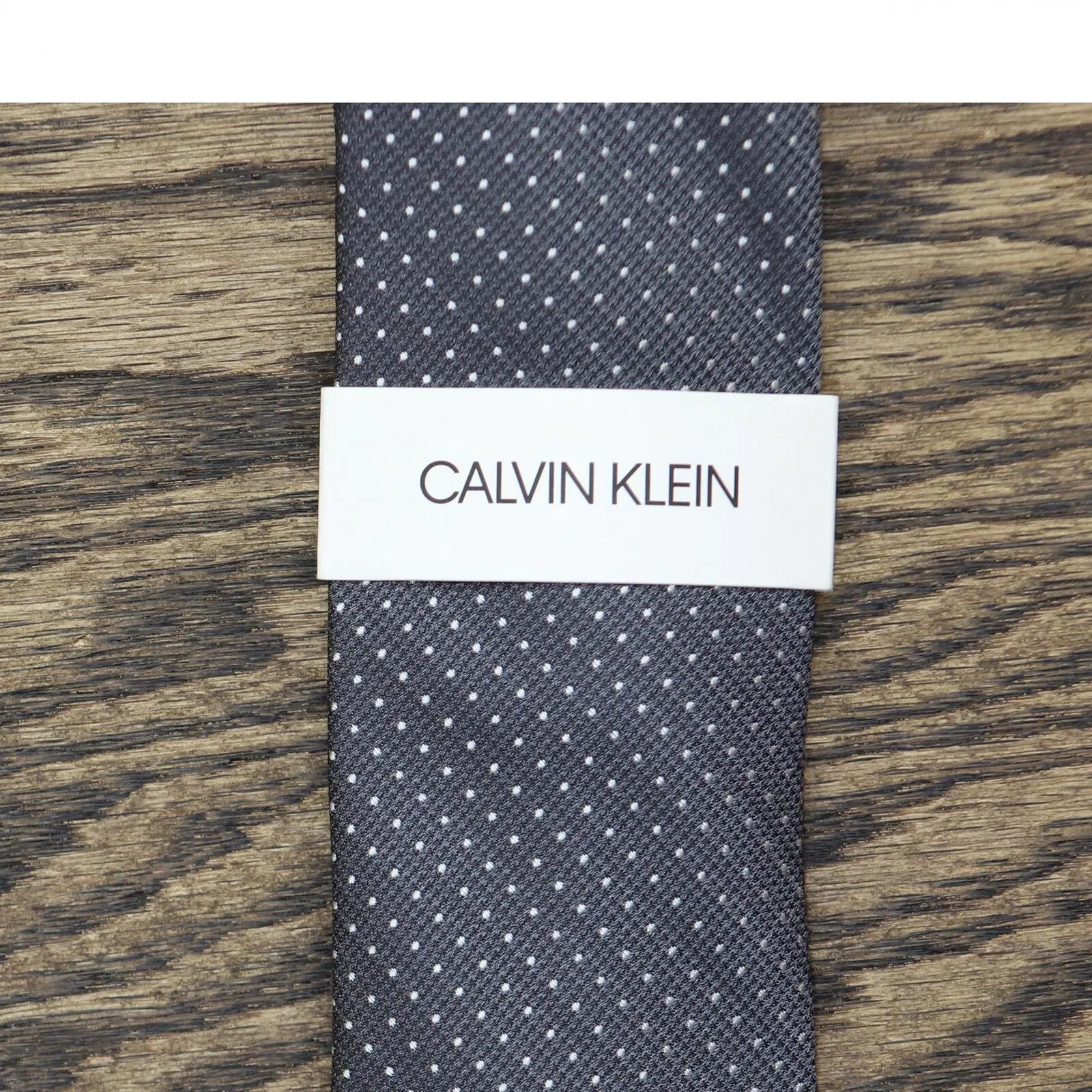 Calvin Klein Men's Slim Textured Dobby Dot Tie K7993303