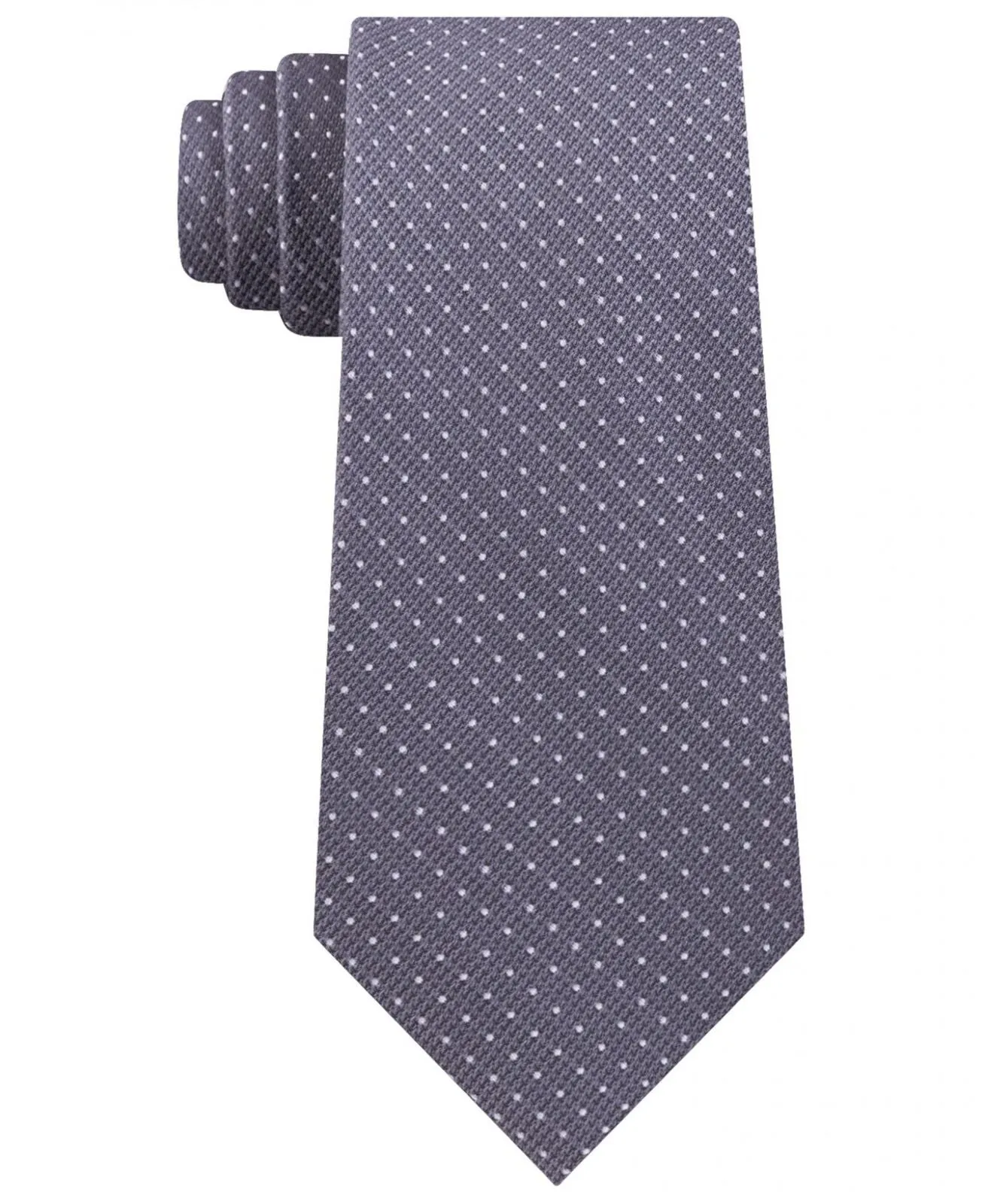 Calvin Klein Men's Slim Textured Dobby Dot Tie K7993303